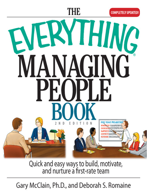 Title details for The Everything Managing People Book by Gary R. McClain - Available